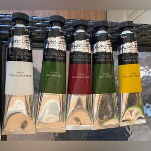 Master's Touch Oil Colour Paint Tubes - Assorted Colors
